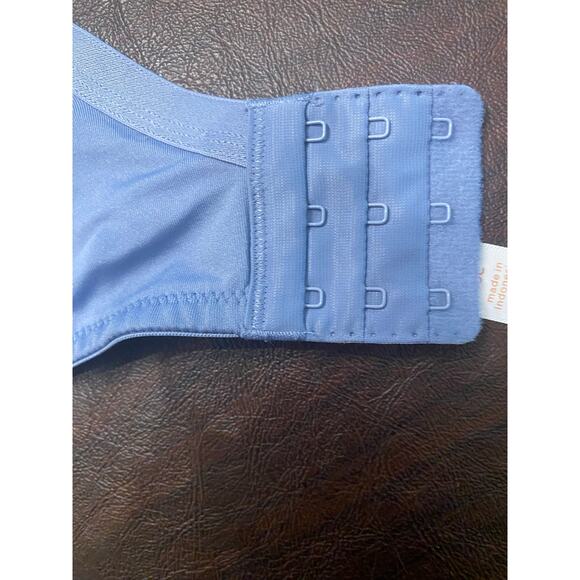 Cacique Bra Balconette Women's 40C Underwire Wide Straps Lilac Lace Sexy T-shirt - Picture 8 of 10